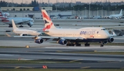 British Airways Boeing 747-436 (G-CIVK) at  Miami - International, United States