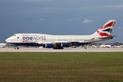 British Airways Boeing 747-436 (G-CIVK) at  Miami - International, United States