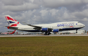 British Airways Boeing 747-436 (G-CIVL) at  Miami - International, United States