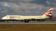 British Airways Boeing 747-436 (G-CIVL) at  Miami - International, United States
