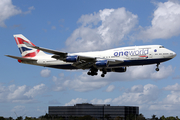 British Airways Boeing 747-436 (G-CIVL) at  Miami - International, United States