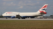 British Airways Boeing 747-436 (G-CIVN) at  Miami - International, United States