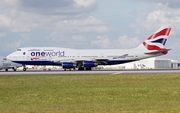 British Airways Boeing 747-436 (G-CIVP) at  Miami - International, United States