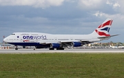 British Airways Boeing 747-436 (G-CIVP) at  Miami - International, United States