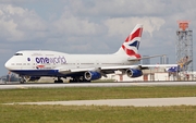 British Airways Boeing 747-436 (G-CIVP) at  Miami - International, United States