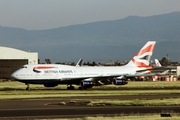 British Airways Boeing 747-436 (G-CIVT) at  Mexico City - Lic. Benito Juarez International, Mexico