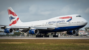 British Airways Boeing 747-436 (G-CIVT) at  Miami - International, United States