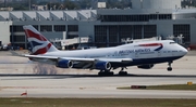 British Airways Boeing 747-436 (G-CIVT) at  Miami - International, United States