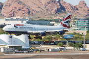 British Airways Boeing 747-436 (G-CIVT) at  Phoenix - Sky Harbor, United States