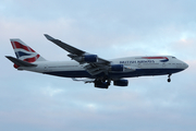 British Airways Boeing 747-436 (G-CIVV) at  Moscow - Domodedovo, Russia