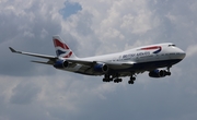 British Airways Boeing 747-436 (G-CIVV) at  Miami - International, United States
