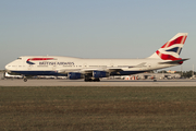 British Airways Boeing 747-436 (G-CIVX) at  Miami - International, United States