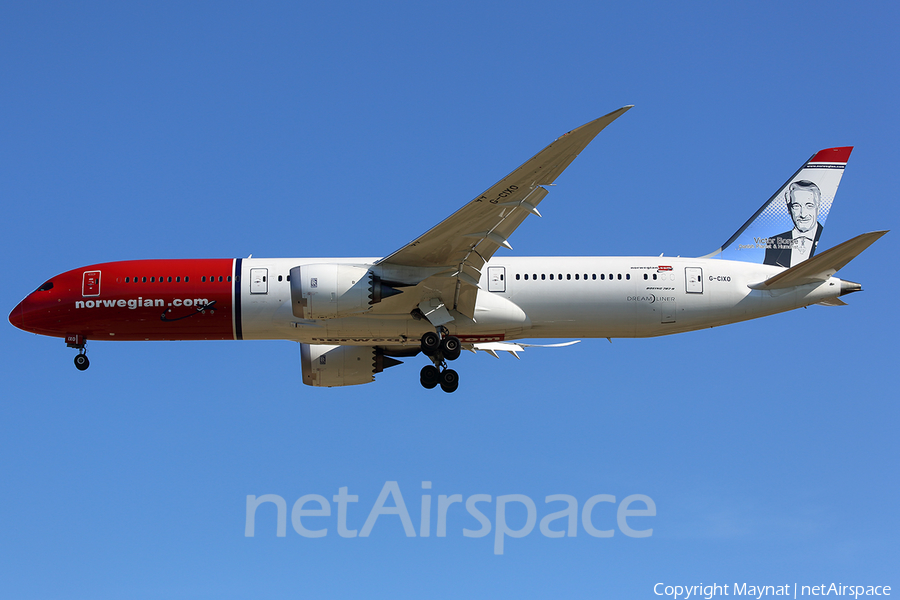 Norwegian Air UK Boeing 787-9 Dreamliner (G-CIXO) | Photo 200064