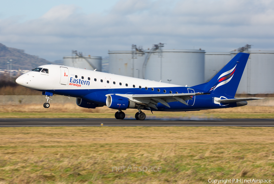 Eastern Airways Embraer ERJ-170LR (ERJ-170-100LR) (G-CIXV) | Photo 237551