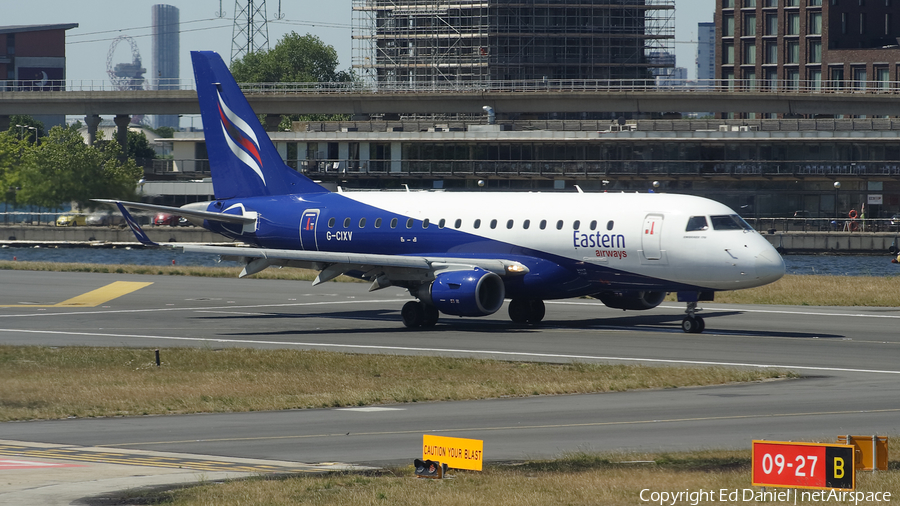 Eastern Airways Embraer ERJ-170LR (ERJ-170-100LR) (G-CIXV) | Photo 251978