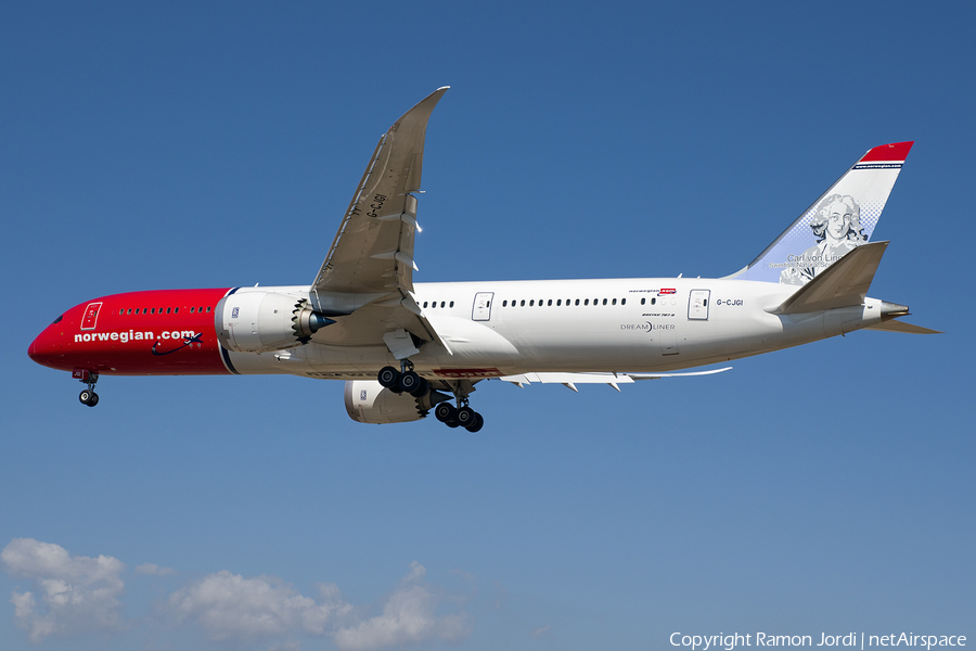 Norwegian Air UK Boeing 787-9 Dreamliner (G-CJGI) | Photo 186516