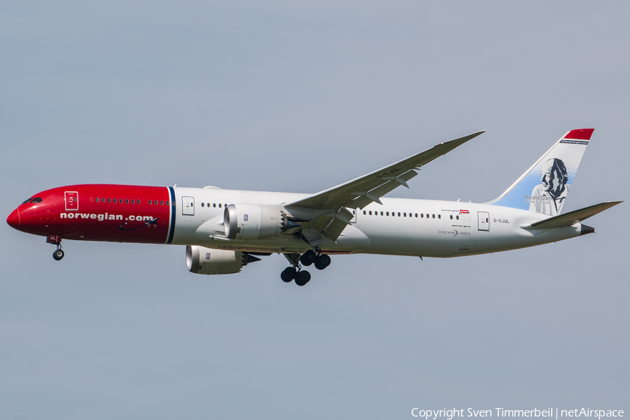 Norwegian Air UK Boeing 787-9 Dreamliner (G-CJUL) | Photo 241347