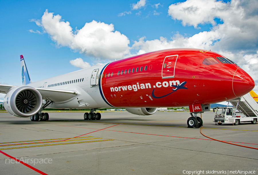 Norwegian Air UK Boeing 787-9 Dreamliner (G-CJUL) | Photo 174884