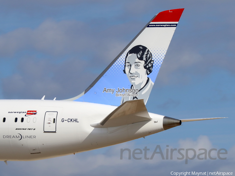 Norwegian Air UK Boeing 787-9 Dreamliner (G-CKHL) | Photo 188242