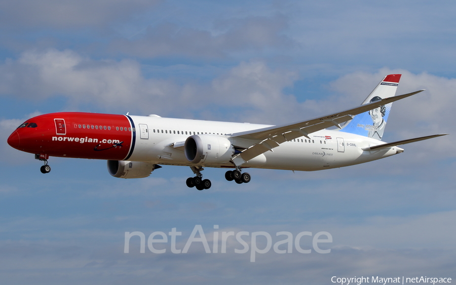 Norwegian Air UK Boeing 787-9 Dreamliner (G-CKHL) | Photo 202777