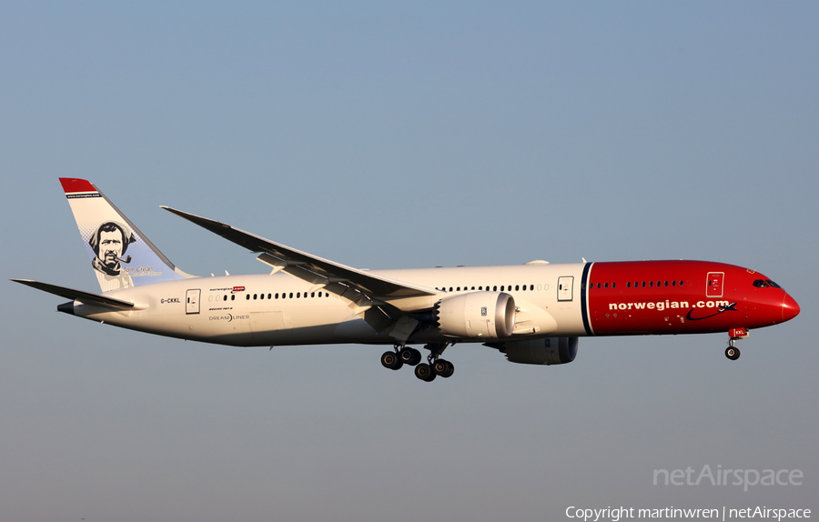 Norwegian Air UK Boeing 787-9 Dreamliner (G-CKKL) | Photo 224618