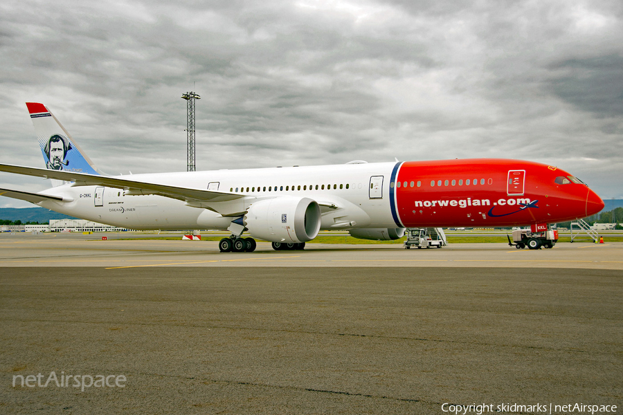 Norwegian Air UK Boeing 787-9 Dreamliner (G-CKKL) | Photo 186529