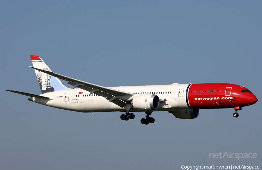 Norwegian Air UK Boeing 787-9 Dreamliner (G-CKNY) | Photo 224597