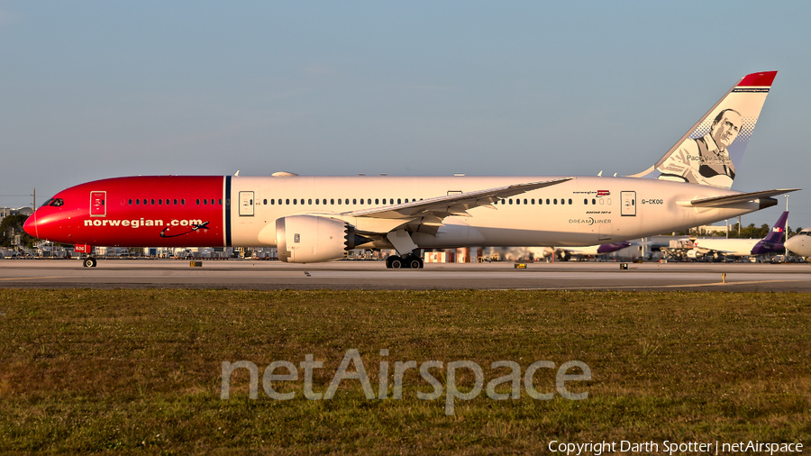 Norwegian Air UK Boeing 787-9 Dreamliner (G-CKOG) | Photo 383473