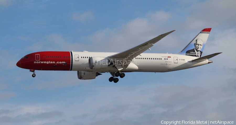 Norwegian Air UK Boeing 787-9 Dreamliner (G-CKWB) | Photo 314271