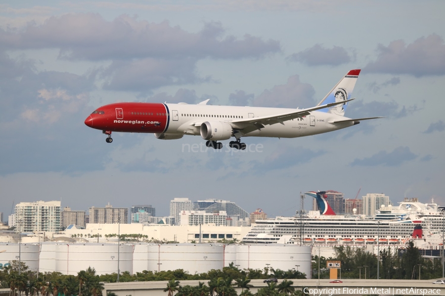 Norwegian Air UK Boeing 787-9 Dreamliner (G-CKWE) | Photo 314280