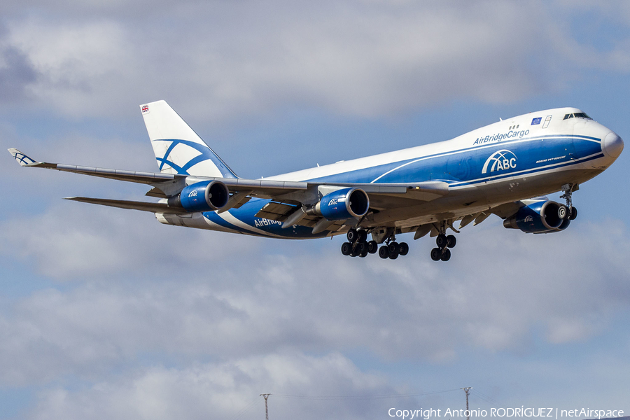 CargoLogicAir Boeing 747-4EV(ERF) (G-CLAE) | Photo 363420