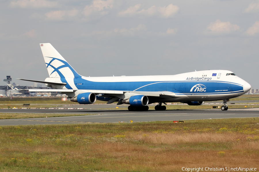 CargoLogicAir Boeing 747-4EV(ERF) (G-CLAE) | Photo 334745