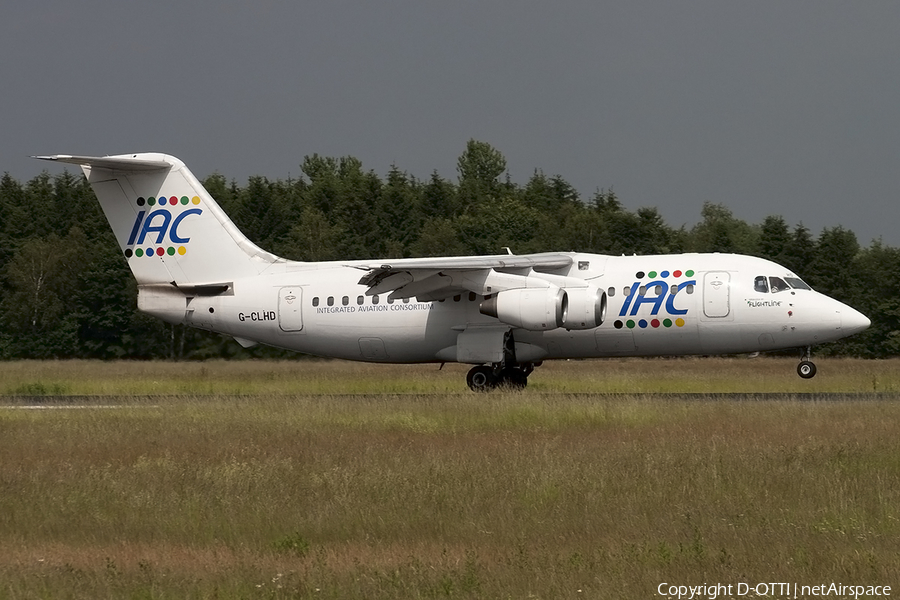 IAC - Integrated Aviation Consortium BAe Systems BAe-146-200 (G-CLHD) | Photo 158506