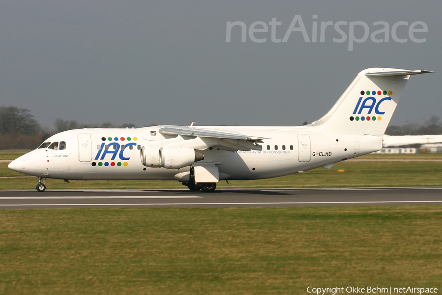 IAC - Integrated Aviation Consortium BAe Systems BAe-146-200 (G-CLHD) | Photo 102372