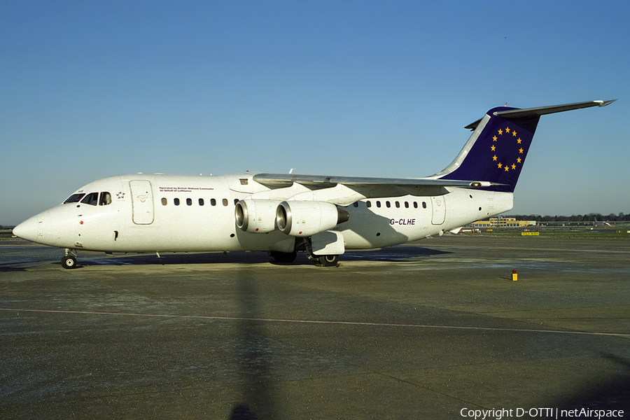 Team Lufthansa (British Midland Commuter) BAe Systems BAe-146-200A (G-CLHE) | Photo 542361