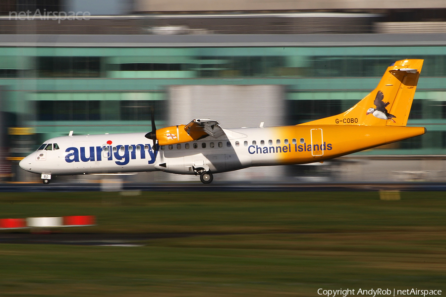 Aurigny Air Services ATR 72-500 (G-COBO) | Photo 381745