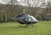 (Private) Bell 206B-3 JetRanger III (G-CORN) at  Cheltenham Race Course, United Kingdom