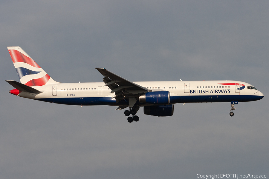 British Airways Boeing 757-236 (G-CPEN) | Photo 373119