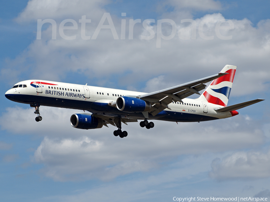British Airways Boeing 757-236 (G-CPER) | Photo 50212