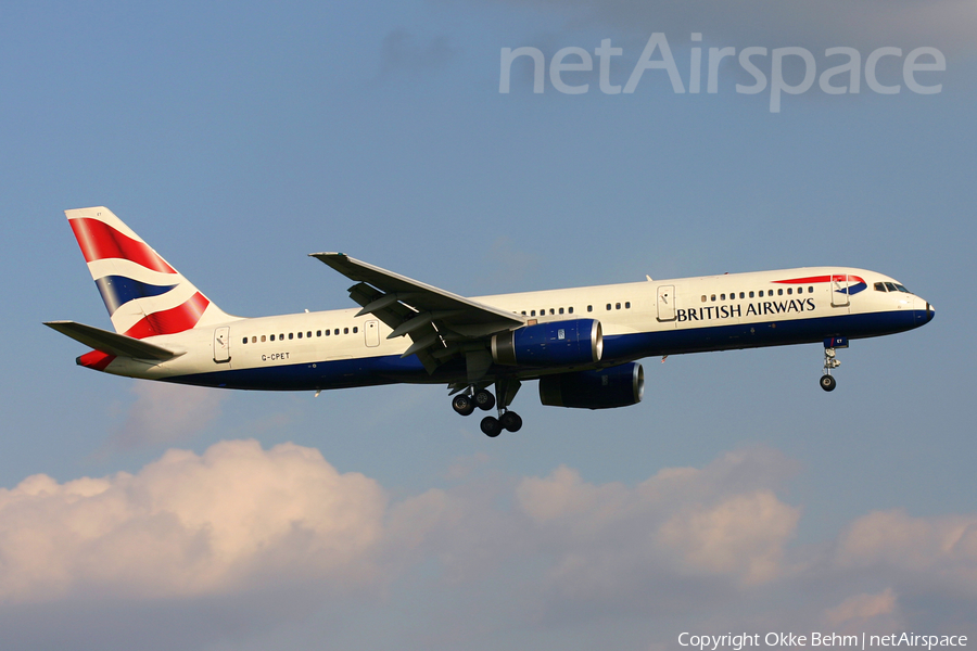 British Airways Boeing 757-236 (G-CPET) | Photo 72663