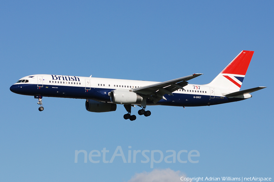 British Airways Boeing 757-236 (G-CPET) | Photo 11693