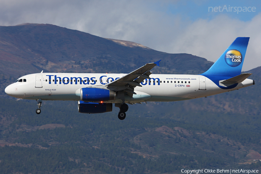 Thomas Cook Airlines Airbus A320-231 (G-CRPH) | Photo 48860