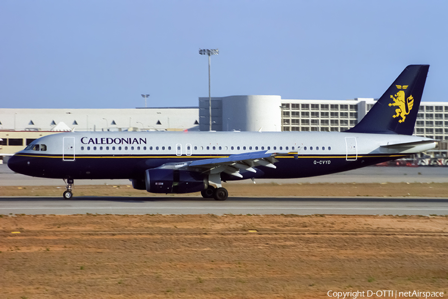 Caledonian Airways Airbus A320-231 (G-CVYD) | Photo 423065
