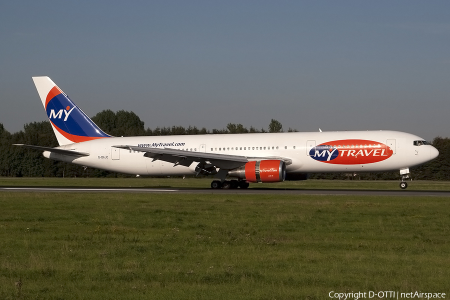 MyTravel Airways Boeing 767-31K(ER) (G-DAJC) | Photo 174356