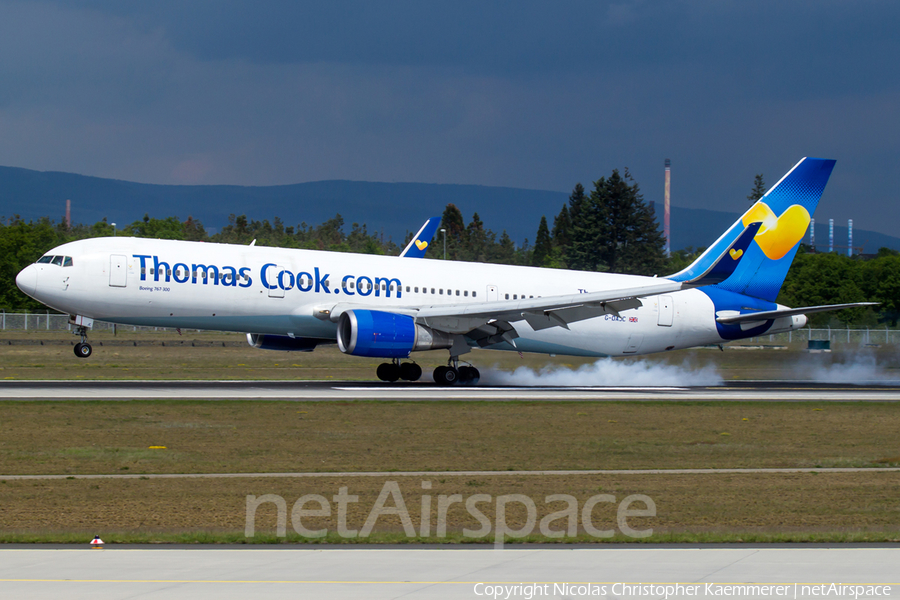 Thomas Cook Airlines Boeing 767-31K(ER) (G-DAJC) | Photo 162659