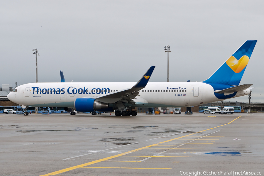 Thomas Cook Airlines Boeing 767-31K(ER) (G-DAJC) | Photo 67501