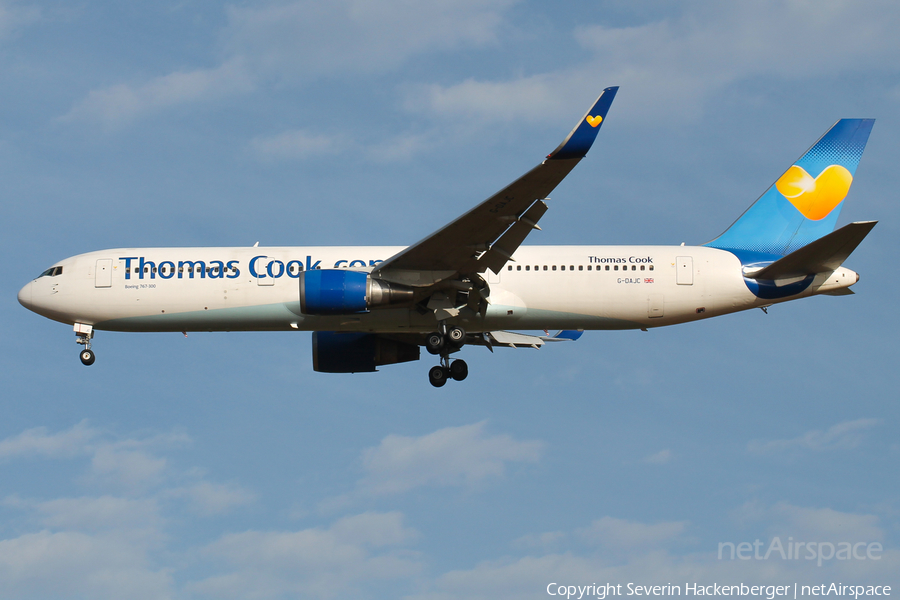 Thomas Cook Airlines Boeing 767-31K(ER) (G-DAJC) | Photo 214852