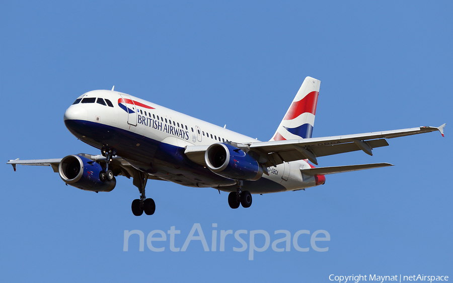British Airways Airbus A319-131 (G-DBCA) | Photo 252178