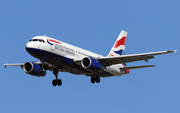 British Airways Airbus A319-131 (G-DBCA) at  Barcelona - El Prat, Spain