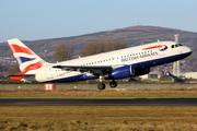 British Airways Airbus A319-131 (G-DBCA) at  Belfast - George Best City, United Kingdom